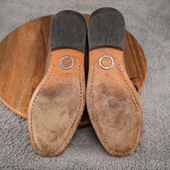 Penny Luck Visionary Falcon Gray Leather Chukka Boots Men's 9 - Picture 7 of 10